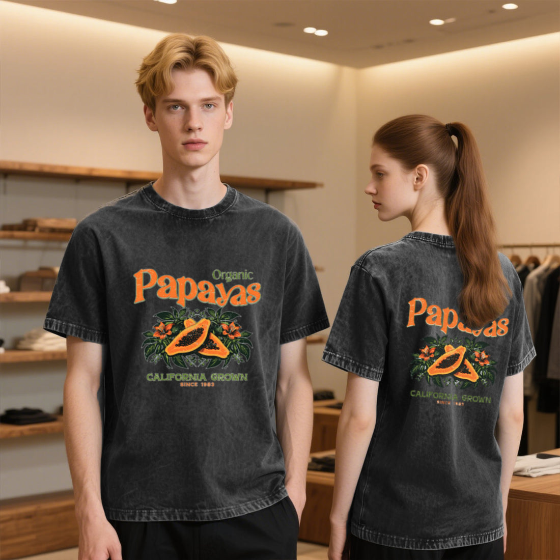 Personalized Double-sided Custom T-shirts Medium Weight Heavyweight Comfortable Wrinkle-free Vintage Craftsmanship Unique Design for Family & Team Building Gifts