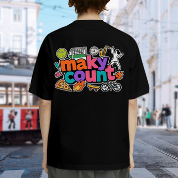 200g cotton heat transfer T-shirt - back