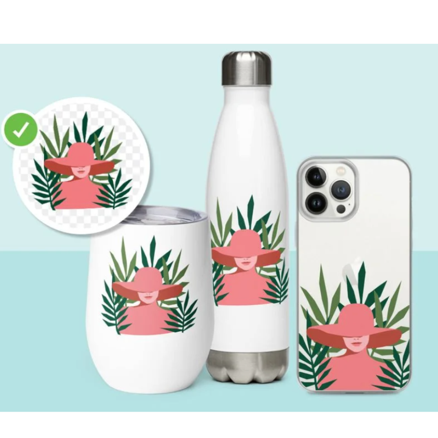 10pcs Custom UV Stickers for Cups, Mugs, Tumblers,Cellphone cases, computer covers...size 9.4in(W)*4.5in(H)