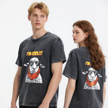 Personalized Double-sided Custom T-shirts Medium Weight Heavyweight Comfortable Wrinkle-free Vintage Craftsmanship Unique Design for Family & Team Building Gifts