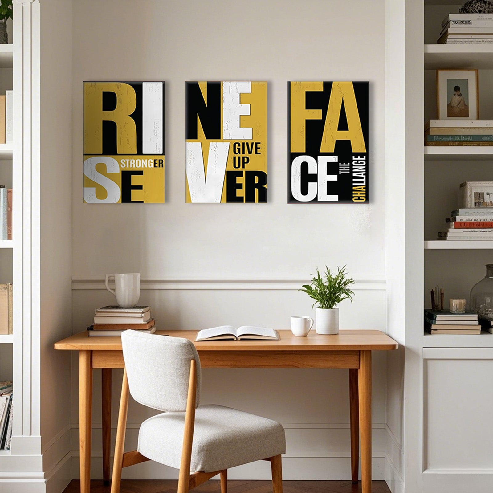 Hanging painting - triple multi-image design (vertical version 2:3)