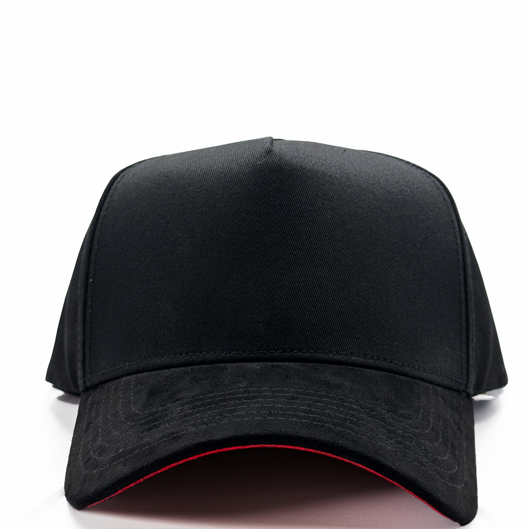 5 Panel Cotton Crown/Suede Brim