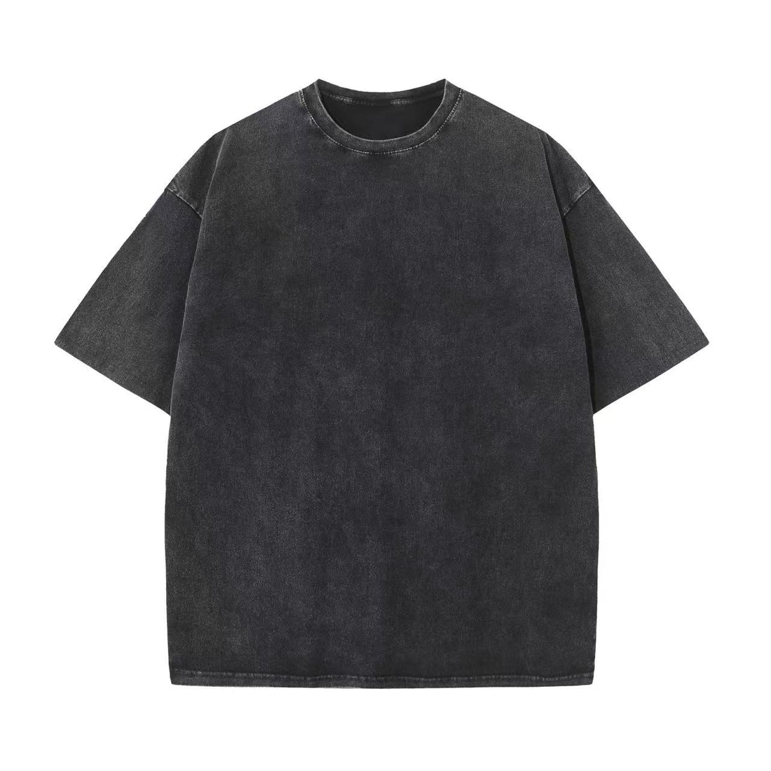 Custom embroidered Vintage Washed T-Shirt,Customized text only,Name customization,T-shirt 90's Tee Black